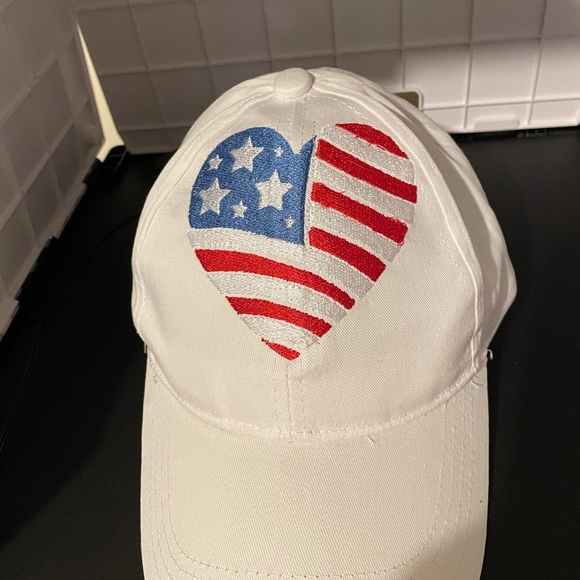 Unisex American 🇺🇸 heart truckers hat - Picture 7 of 9